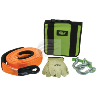 HULK 4X4 SMALL RECOVERY KIT ASSORTED PRODUCTS WITH BAG
