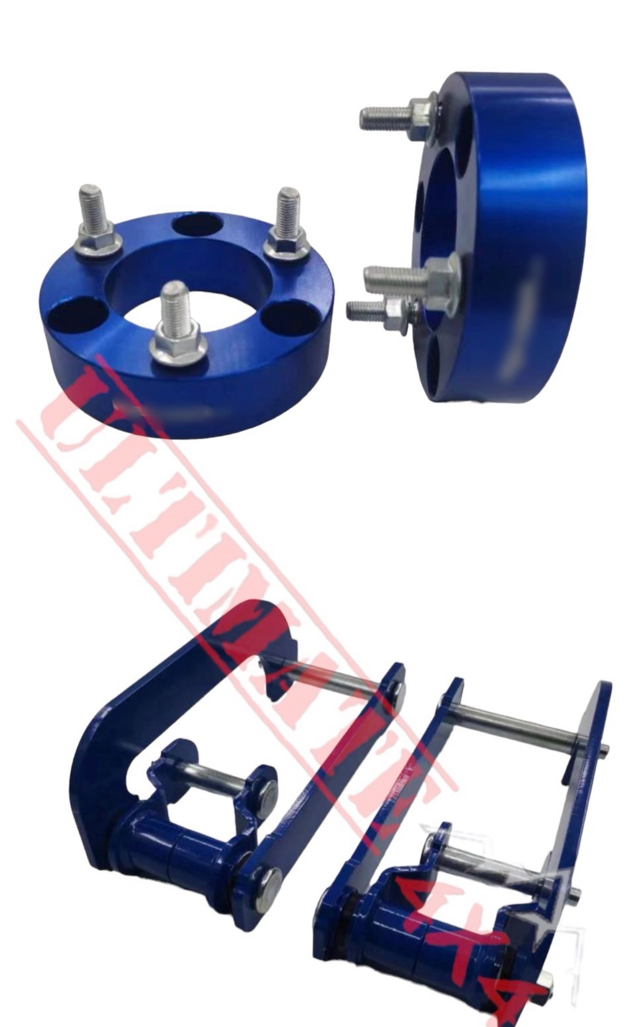 2" LIFT KIT STRUT SPACERS EXTENDED SHACKLES To FIT FORD RANGER PX1 PX2 2012-2017 ON 4X4 4WD - Image 2