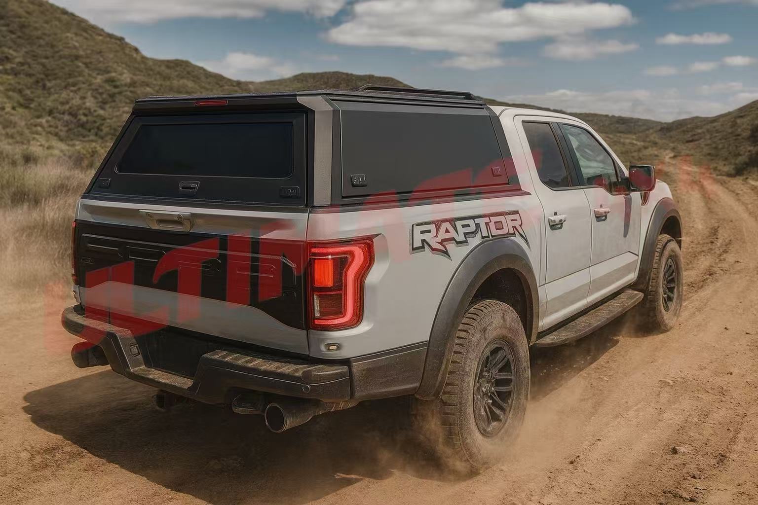 Premium Aluminum Canopy to fit Ford Ranger Next Gen 2022-2025 & Raptor ...